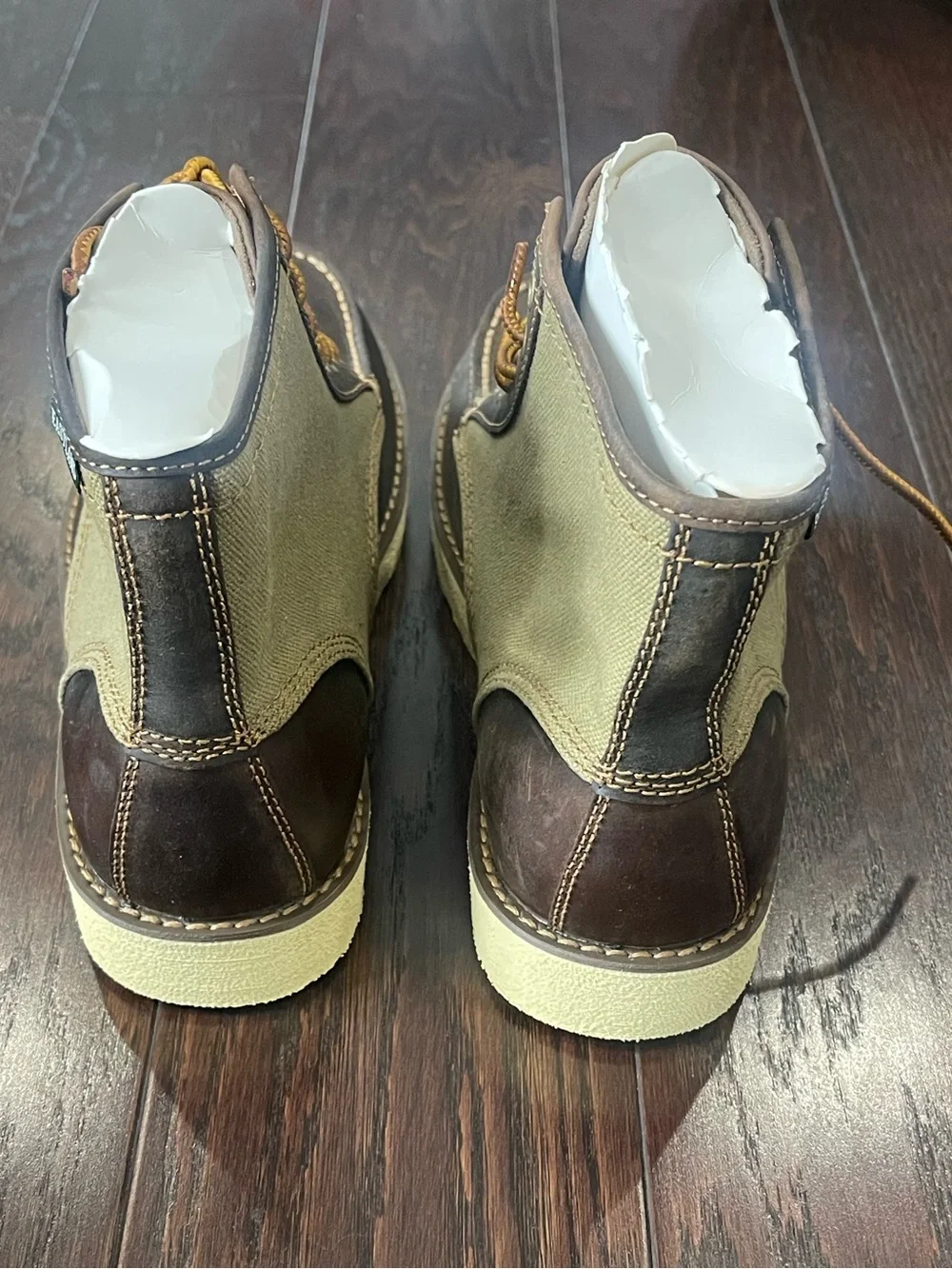 Eastland Shoe Men Lumber up Boot - Brown/Olive Size 11D NEW